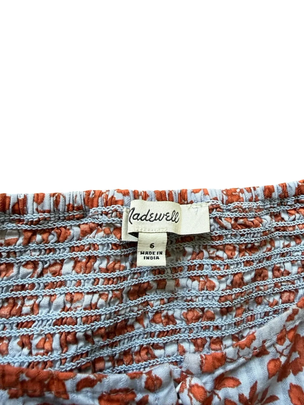 Madewell square neckline